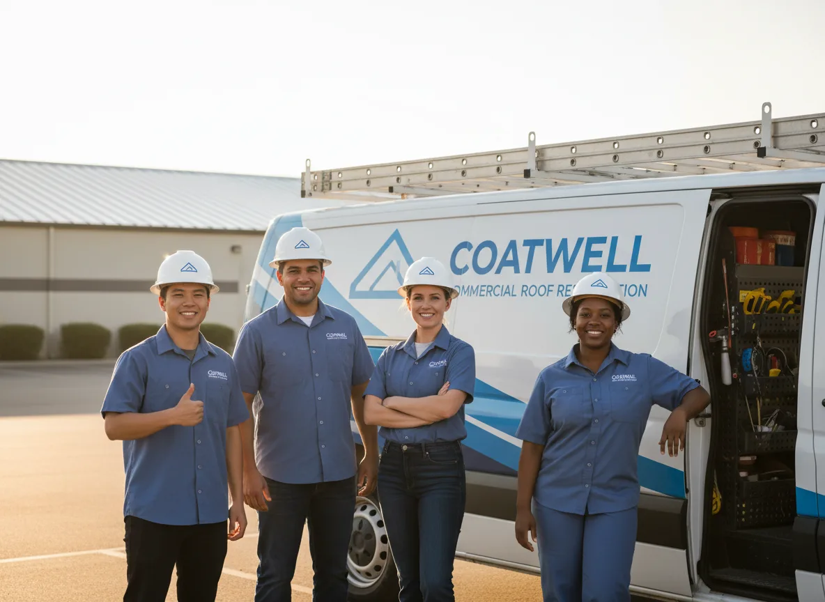 Commercial roof coating company in Janesville, MN